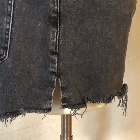 Abercrombie & Fitch The Mom Short High Rise Black 28 6 M - Picture 6 of 9